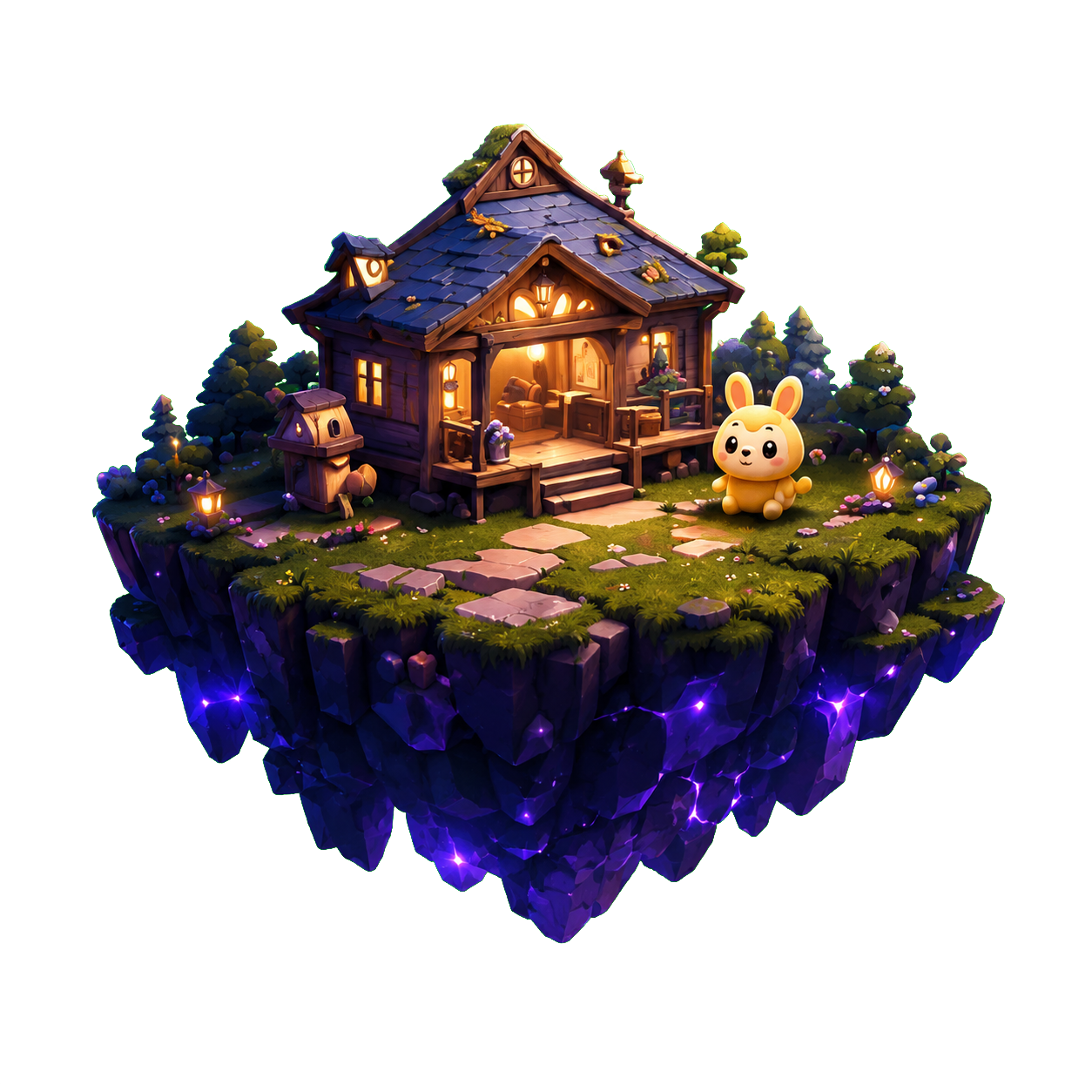 Companion Home floating island