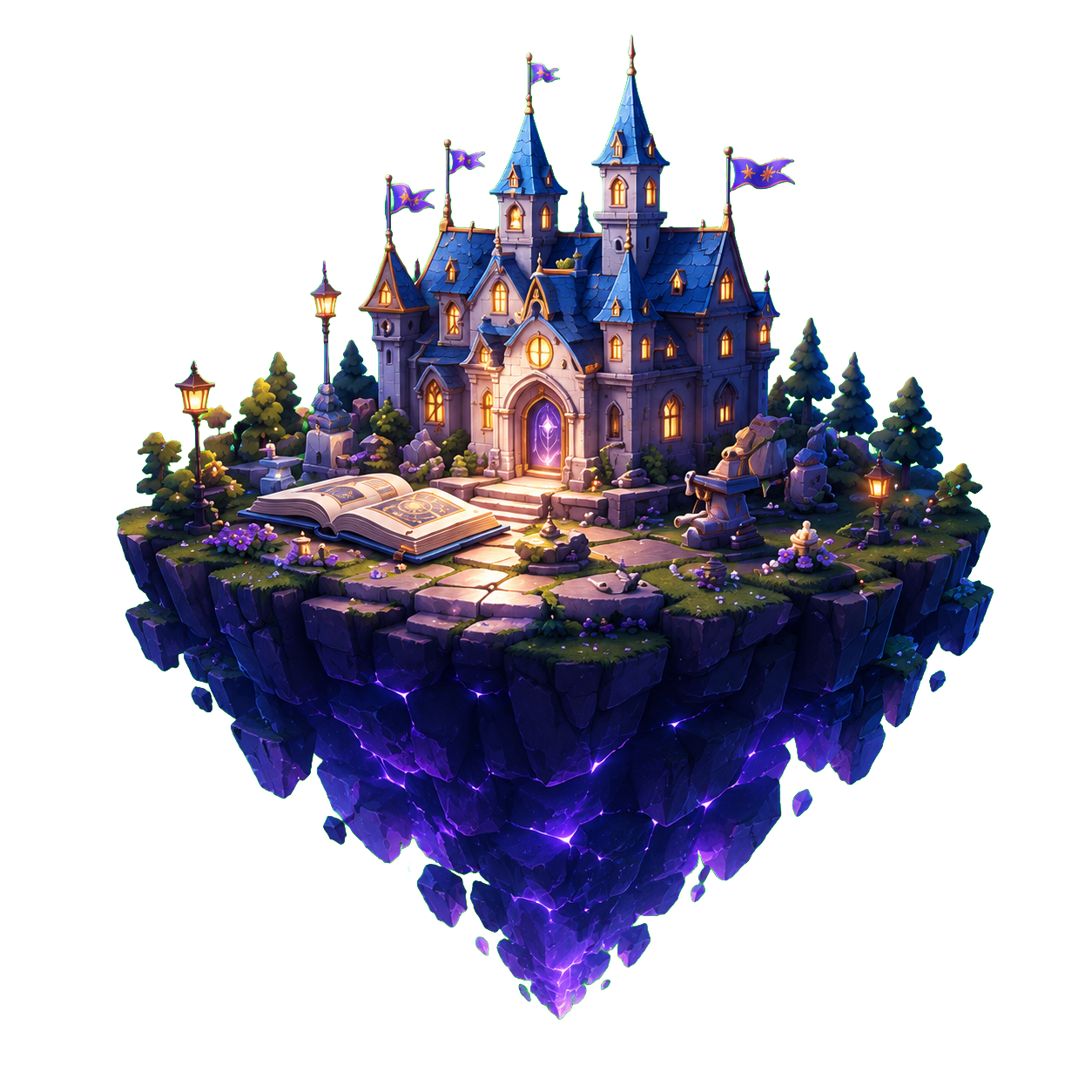 Aiin Academy floating island