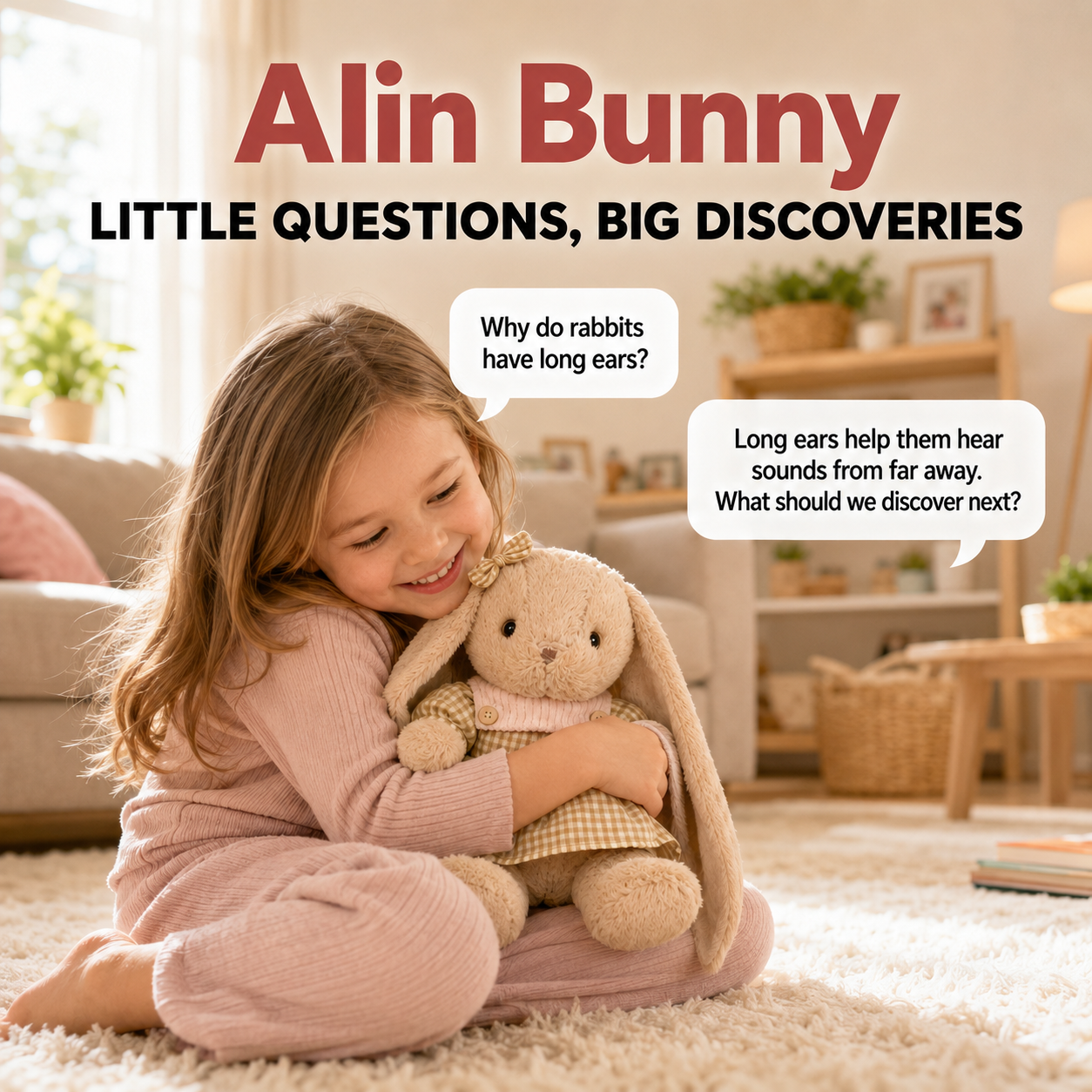 AIin Bunny little talks and big smiles