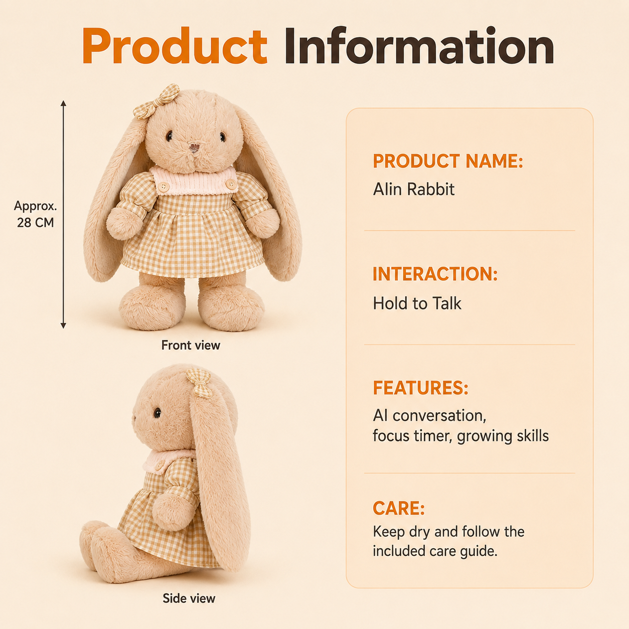 AIin Bunny product information