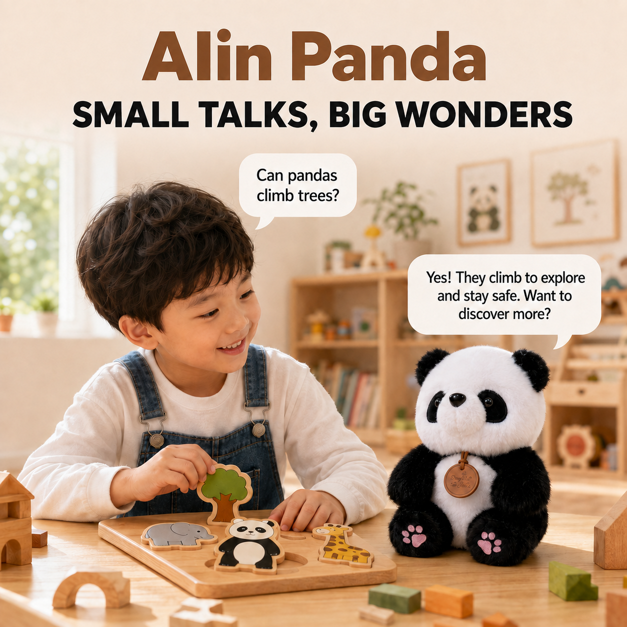 AIin Panda small talks, big wonders