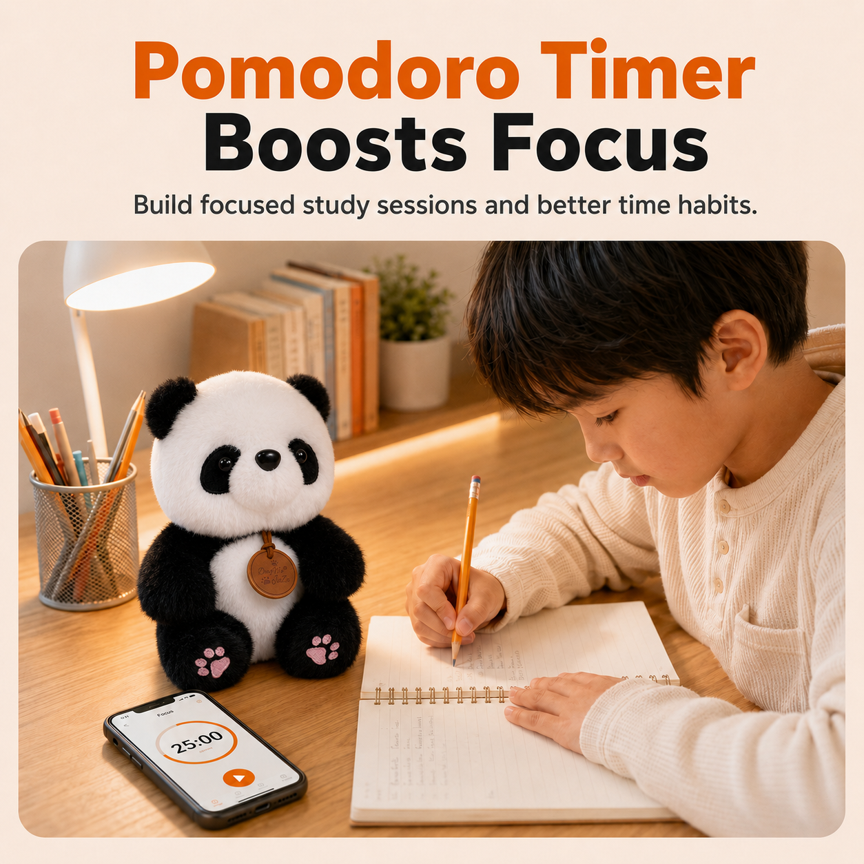 AIin Panda pomodoro focus