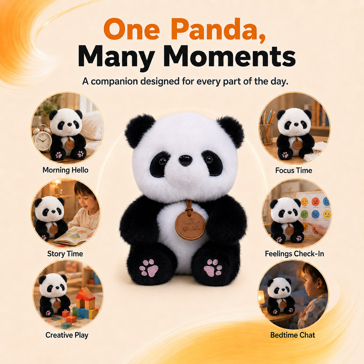 AIin Panda for many moments