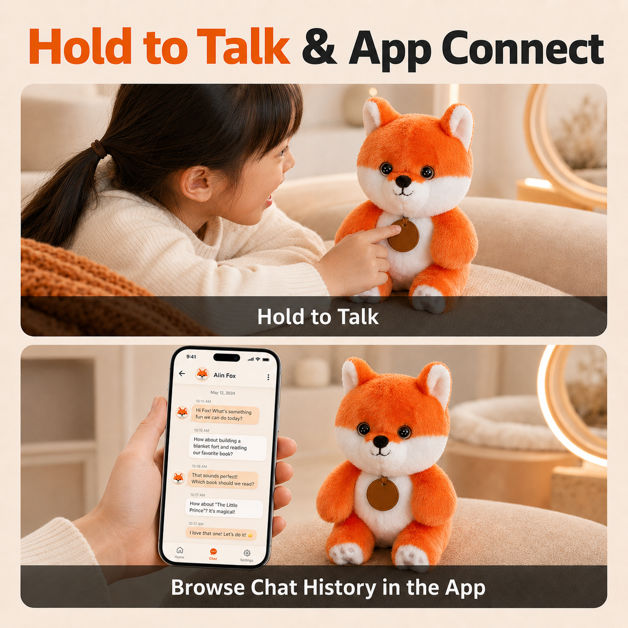 Ways to chat with AIin Fox