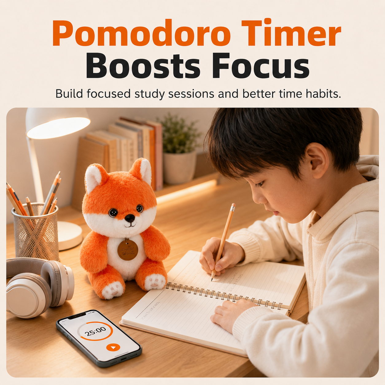 AIin Fox pomodoro focus