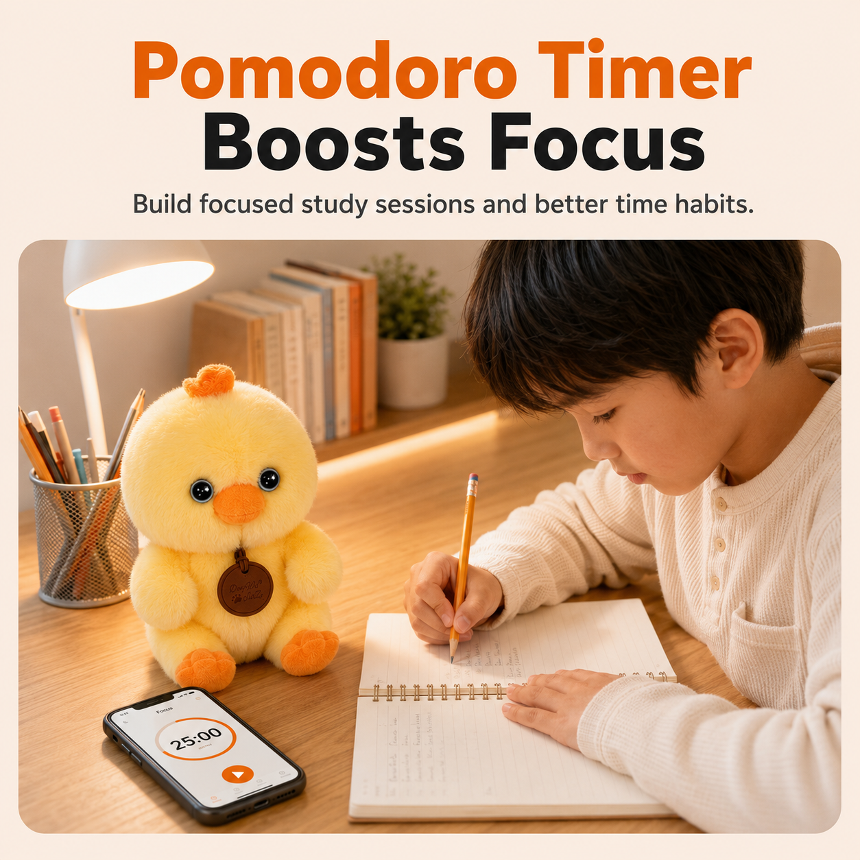 AIin Chick pomodoro focus