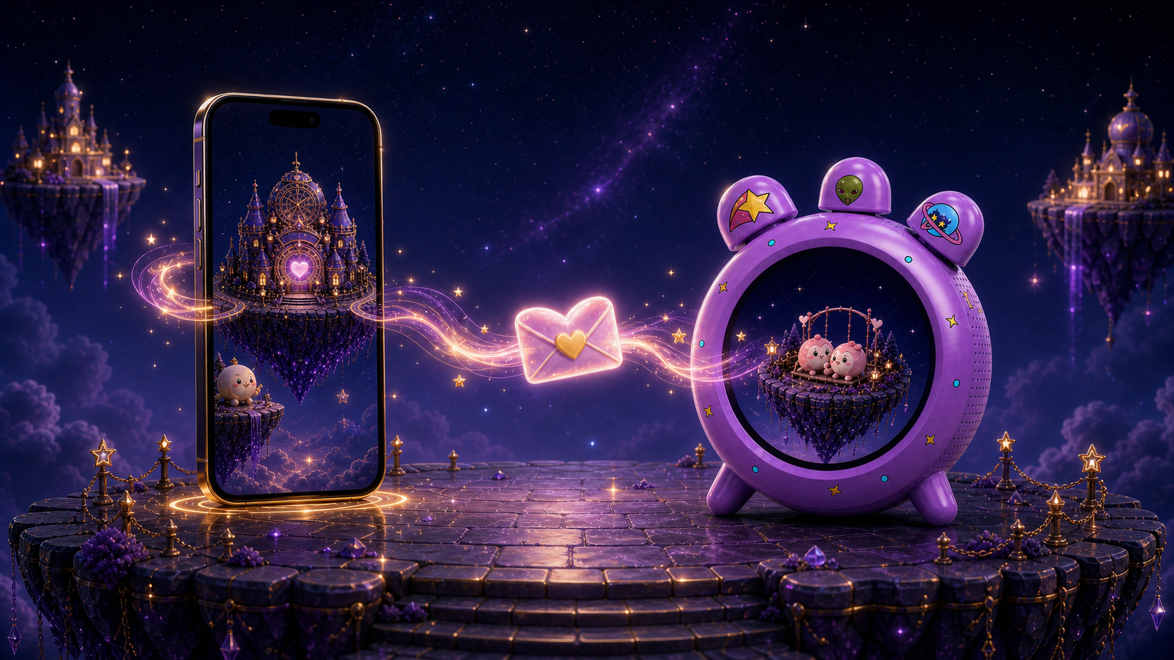 APP 与 TimePal 双端都能发起小啵啵
